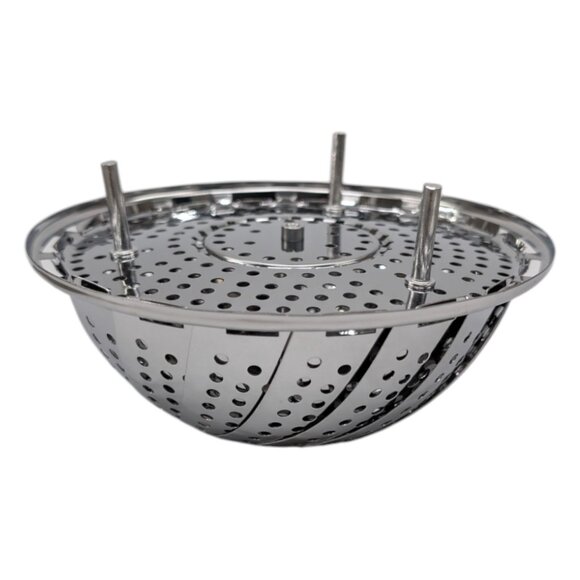 Sayfine Foldable Vegetable Steamer Basket Stainless Steel Expandable 10.5" - Picture 14 of 14